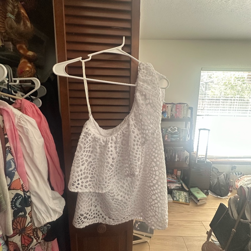 Lilly Pulitzer Off the Shoulder Top